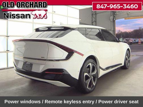 Snow White Pearl 2022 Kia EV6 GT-Line