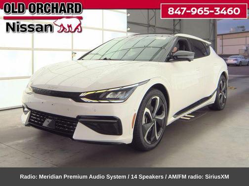Snow White Pearl 2022 Kia EV6 GT-Line