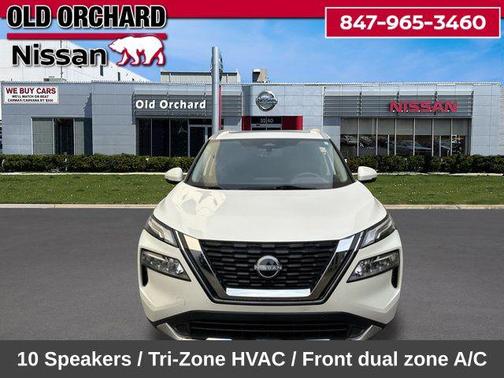 Pearl White Tricoat 2023 Nissan Rogue Platinum