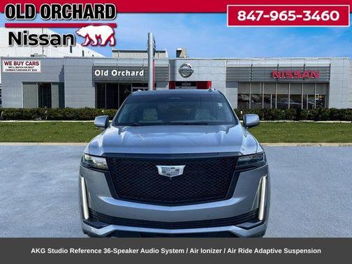 Satin Steel Metallic 2021 Cadillac Escalade Sport Platinum