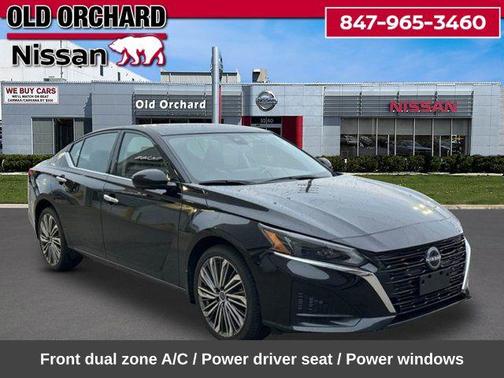 Black 2024 Nissan Altima Platinum