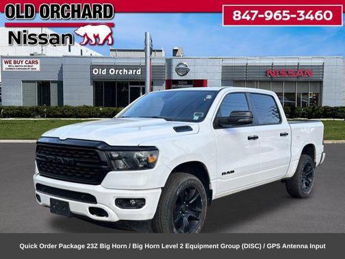 Bright White Clearcoat 2023 RAM 1500 Big Horn/Lone Star