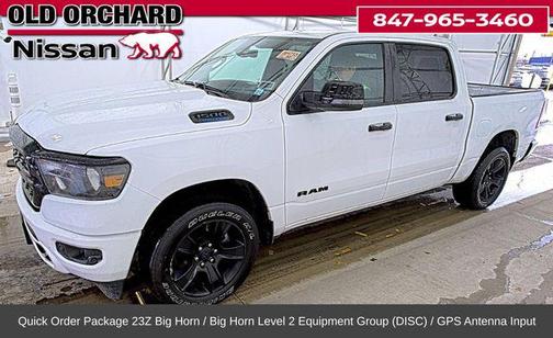 Bright White Clearcoat 2023 RAM 1500 Big Horn/Lone Star