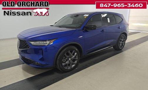 Blue 2023 Acura MDX A-SPEC