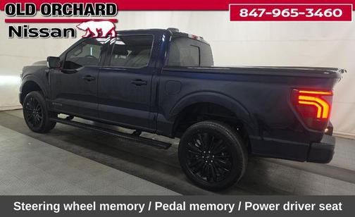 Blue 2024 Ford F-150 Platinum