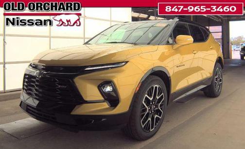 Nitro Yellow Metallic 2024 Chevrolet Blazer RS