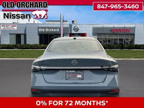 Atlantic Gray Metallic 2026 Nissan Sentra SV
