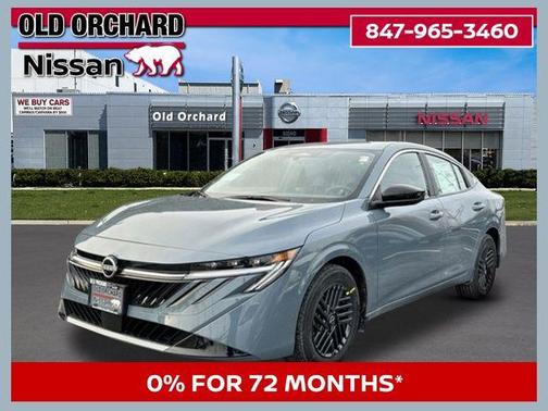 Atlantic Gray Metallic 2026 Nissan Sentra SV