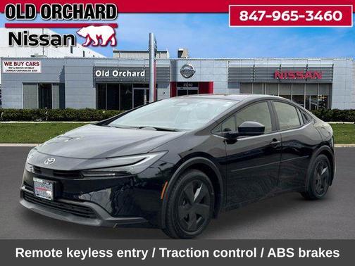Midnight Black Metallic 2024 Toyota Prius LE