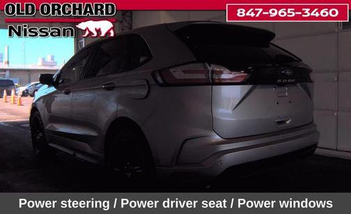 Silver Metallic 2022 Ford Edge ST Line