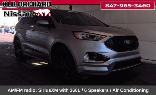 Silver Metallic 2022 Ford Edge ST Line