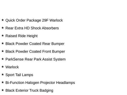 2024 RAM 1500 Classic Warlock Crew Cab 4x4 5'7' Box
