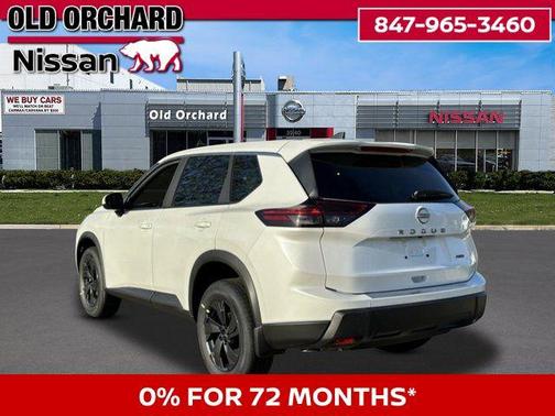 Everest White Pearl Tricoat 2026 Nissan Rogue SV