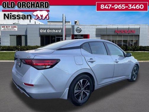 Brilliant Silver Metallic 2022 Nissan Sentra SV
