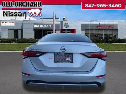 Brilliant Silver Metallic 2022 Nissan Sentra SV