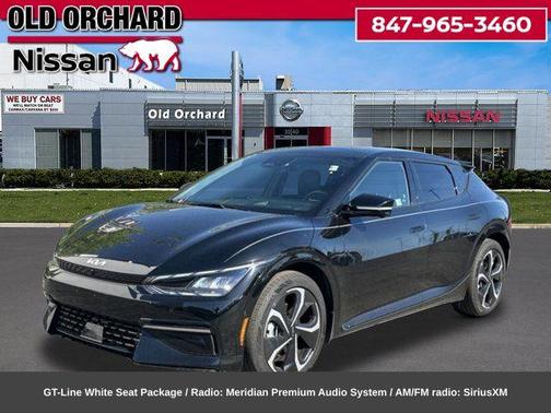 Aurora Black Pearl 2023 Kia EV6 GT-Line