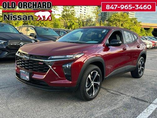 Crimson Metallic 2025 Chevrolet Trax FWD 1RS