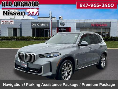 Gray Metallic 2024 BMW X5 xDrive40i