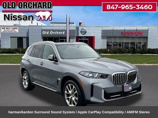 Gray Metallic 2024 BMW X5 xDrive40i