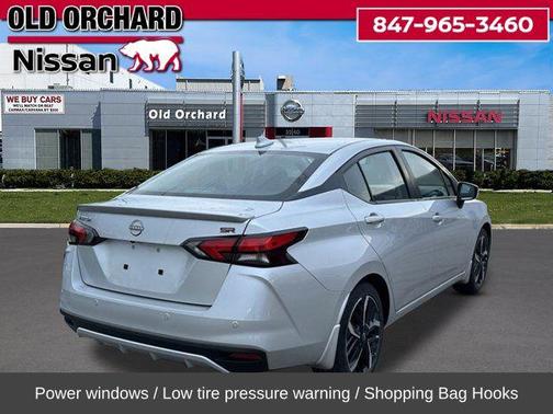 Brilliant Silver Metallic 2025 Nissan Versa 1.6 S