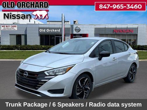 Brilliant Silver Metallic 2025 Nissan Versa 1.6 S