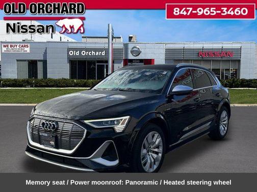 Brilliant Black 2022 Audi e-tron S Premium Plus