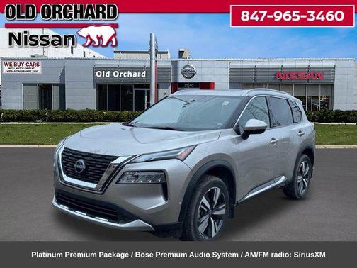 Champagne Silver Metallic 2023 Nissan Rogue Platinum