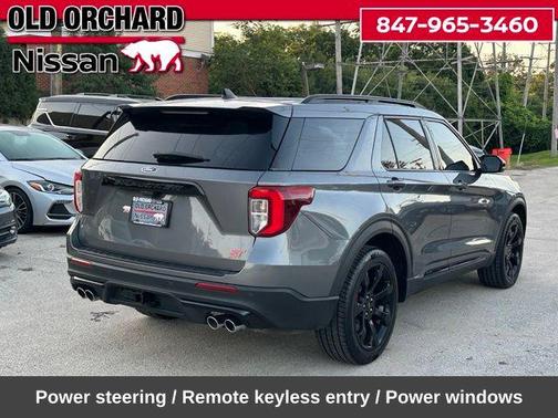 Gray Metallic 2023 Ford Explorer ST