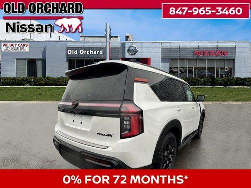 Aspen White Tricoat 2026 Nissan Armada PRO-4X