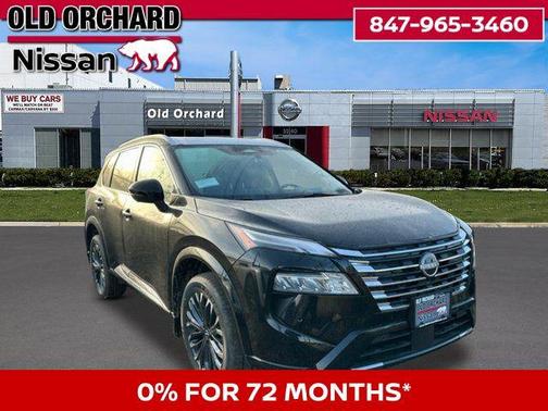 Super Black 2026 Nissan Rogue Platinum
