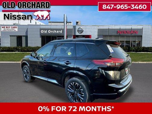 Super Black 2026 Nissan Rogue Platinum