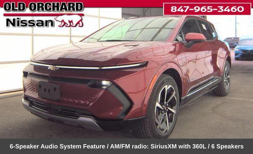 Radiant Red Tintcoat 2025 Chevrolet Equinox EV LT