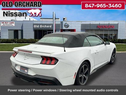Oxford White 2024 Ford Mustang EcoBoost Premium