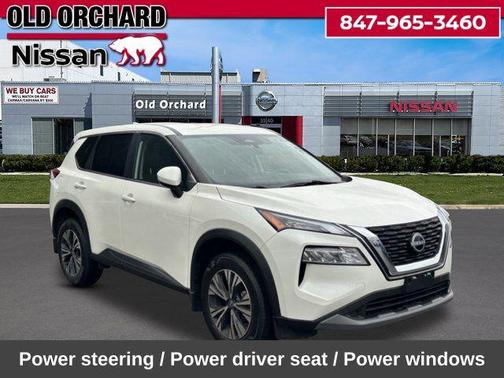 Pearl White Tricoat 2023 Nissan Rogue SV