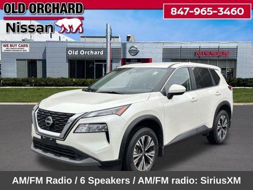 Pearl White Tricoat 2023 Nissan Rogue SV