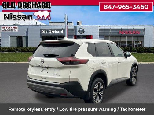 Pearl White Tricoat 2023 Nissan Rogue SV