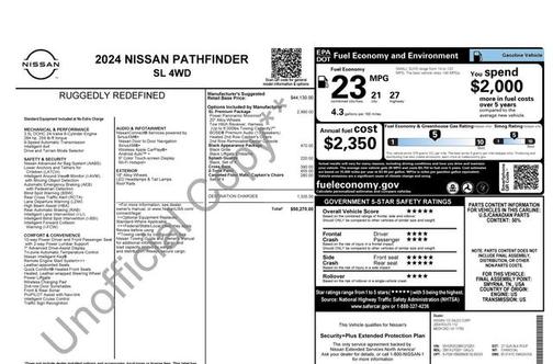 2024 Nissan Pathfinder SL 4WD