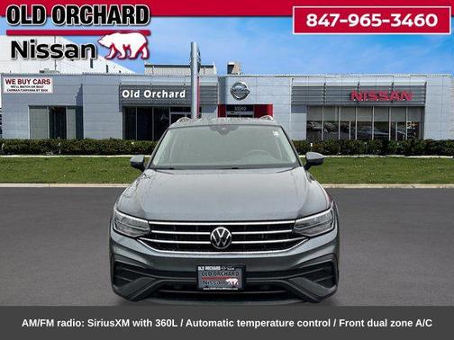 Platinum Gray Metallic 2023 Volkswagen Tiguan 2.0T SE 4MOTION