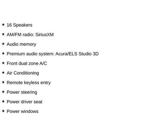 2023 Acura MDX Advance Package