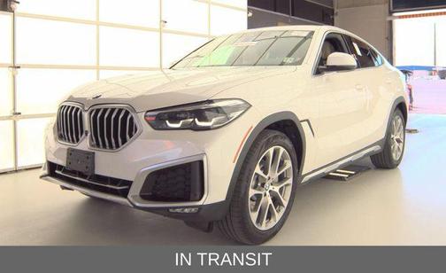 Mineral White Metallic 2021 BMW X6 xDrive40i