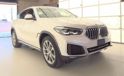 Mineral White Metallic 2021 BMW X6 xDrive40i