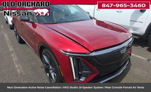 Radiant Red Tintcoat 2024 Cadillac LYRIQ Sport