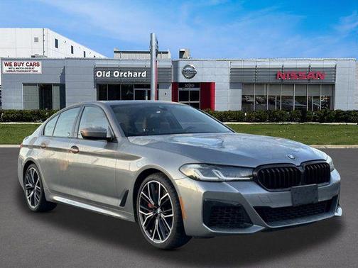 Skyscraper Gray Metallic 2023 BMW 540 i xDrive