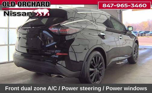 Super Black 2023 Nissan Murano SV Intelligent AWD