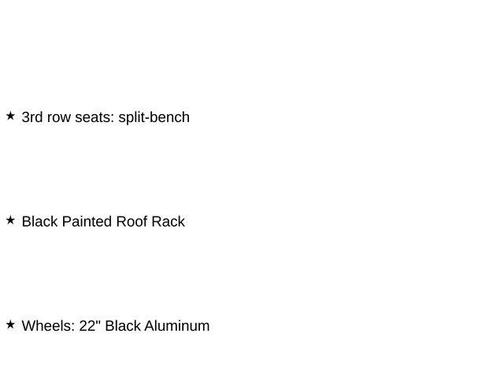 2022 Lincoln Navigator Black Label