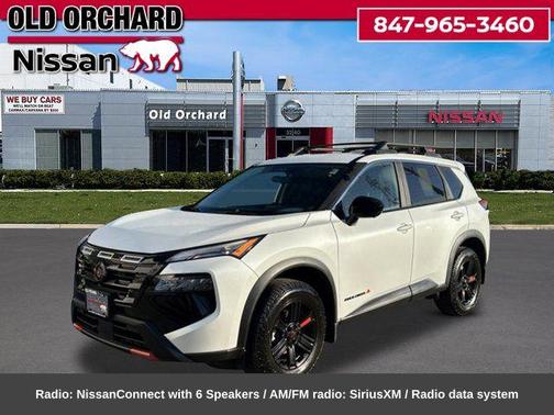 Everest White Pearl 2025 Nissan Rogue Rock Creek