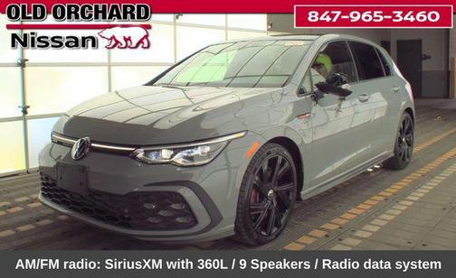 Gray 2023 Volkswagen Golf GTI 2.0T SE DSG