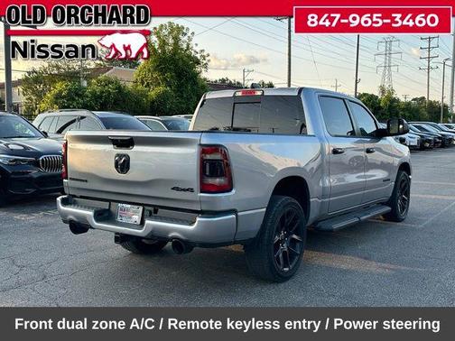 Billet Silver Metallic Clearcoat 2023 RAM 1500 Laramie
