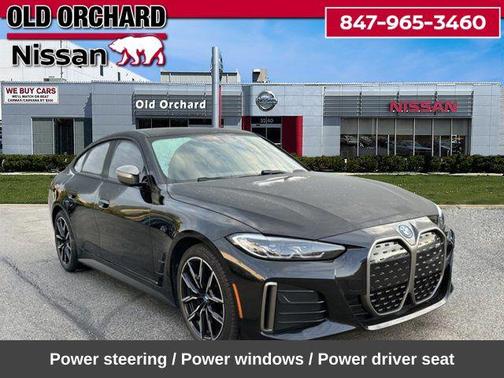 Black Sapphire Metallic 2023 BMW i4 Gran Coupe M50