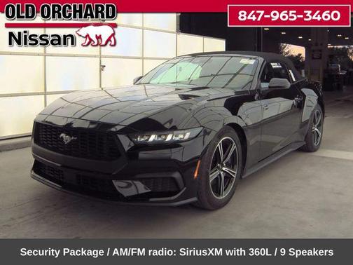 Shadow Black 2024 Ford Mustang EcoBoost Premium